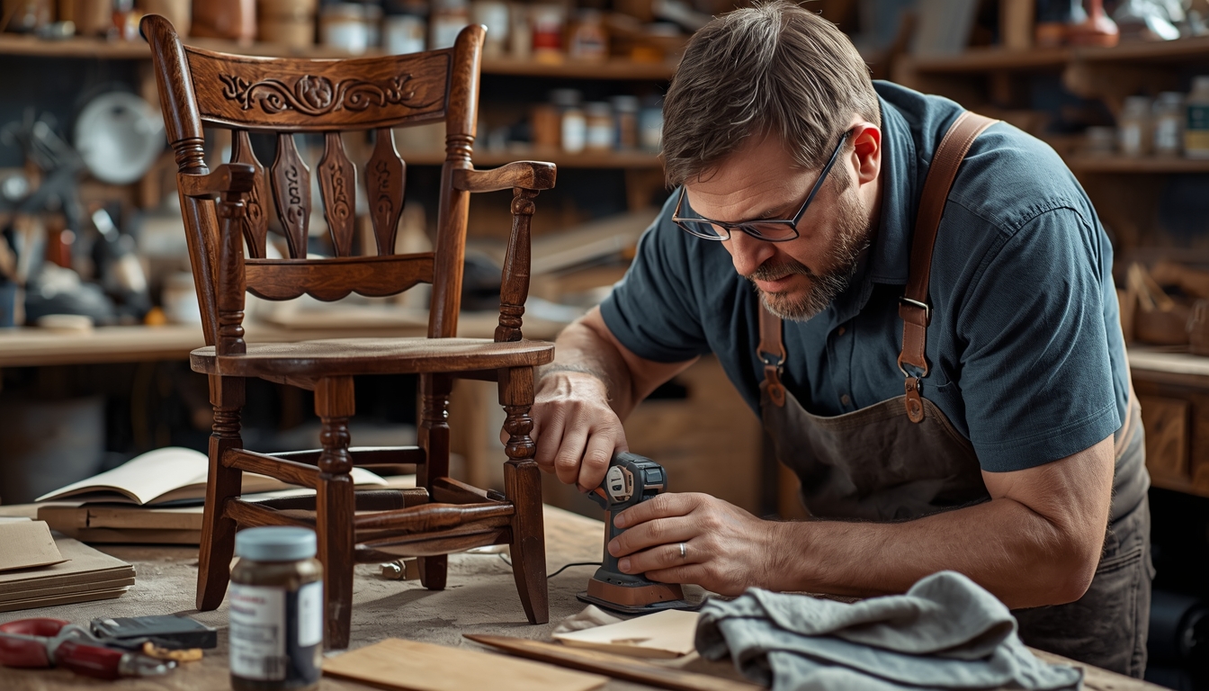 Holzmöbel Reparatur und Restaurierung